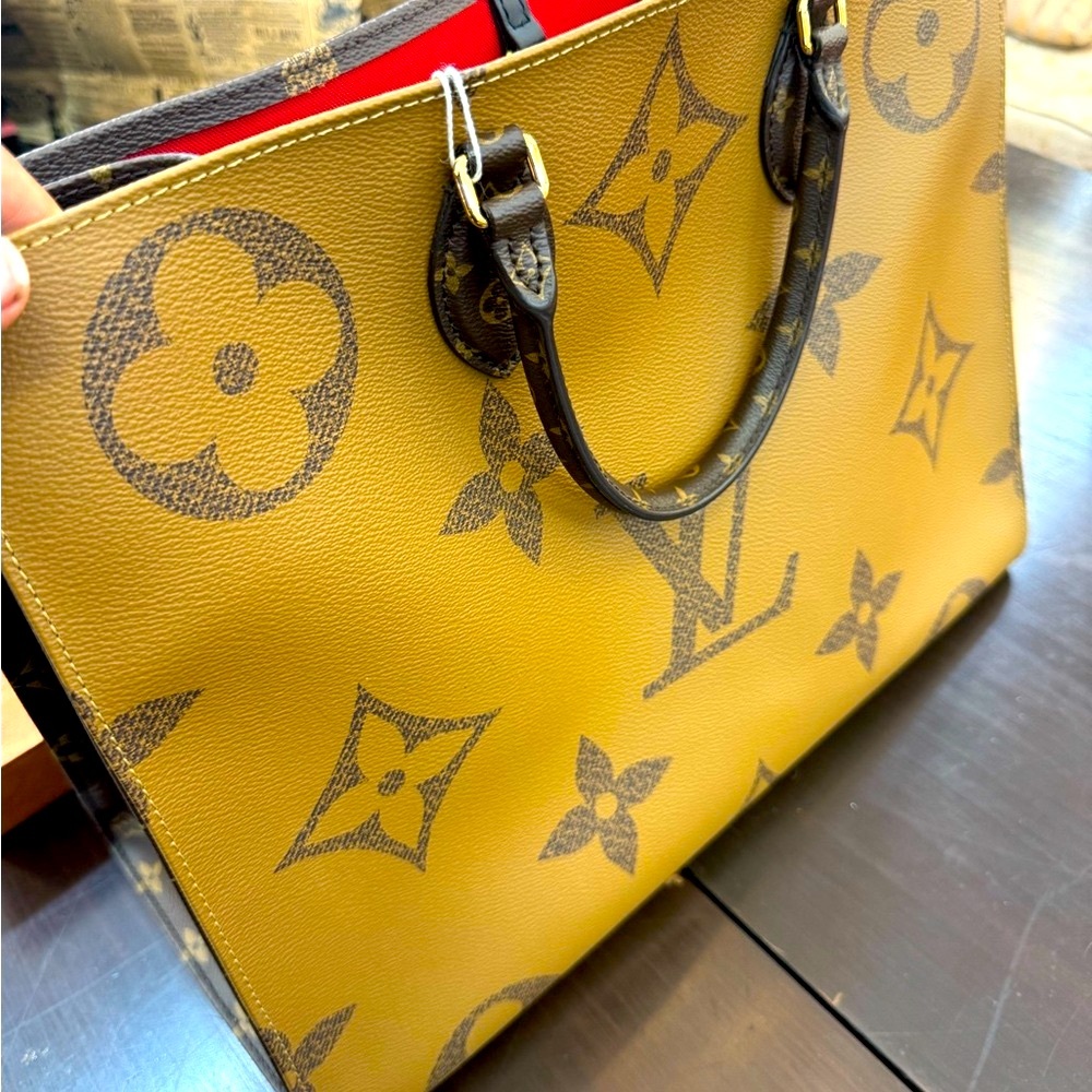 Luxury Brown Designer Tote Bag